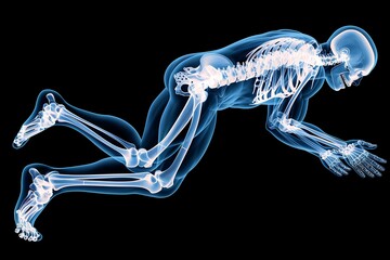 x ray of human skeleton