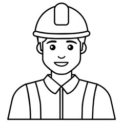 worker in helmet