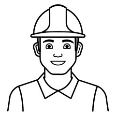 worker in helmet