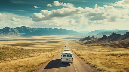 A family takes a cross-country road trip in an old RV, rediscovering the joy of shared experiences...