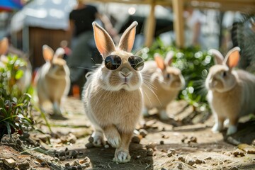 Fashion-Forward Bunny Steals the Show, Public Audience