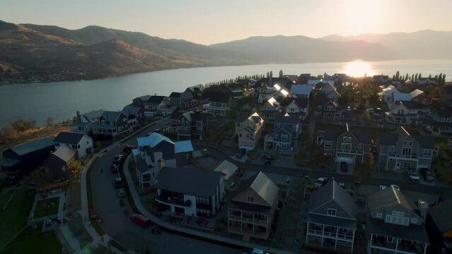 Lake Chelan Vacation Home Rentals Aerial View