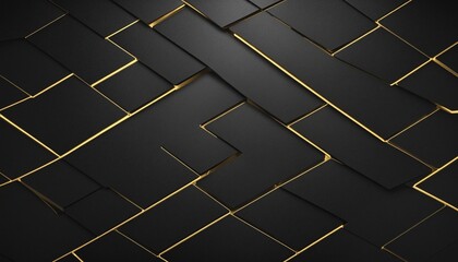 Luxury hexagonal abstract black metal background in bright colours 