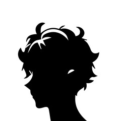 Young man anime style character vector illustration design.