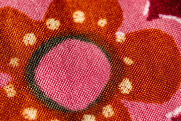 organic pattern textured linen fabric background.