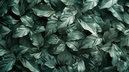 Close up of vibrant green leaves, suitable for nature concepts