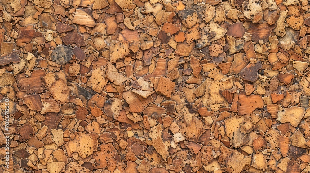 Poster close up view of a pile of rocks, suitable for geological or construction themes