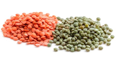 Fresh pile of peas and carrots, perfect for healthy food concepts