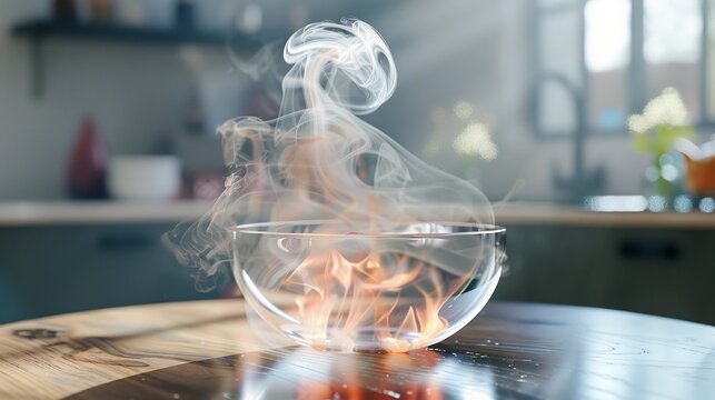 Steamed Glass Overlay Photo Effect Mockup