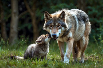 Obraz premium Love You Mama