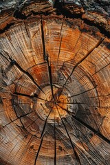 Detailed close up of a piece of wood. Perfect for backgrounds or textures