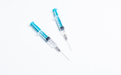 Fototapeta premium syringe with a needle