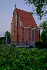 Kościół pw. NMP in Summo. Ostrów Tumski. Poznań - obrazy, fototapety, plakaty
