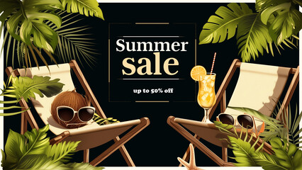 Summer Sale - obrazy, fototapety, plakaty