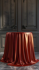 Elegant and Durable Oblong Table Cover with Minimalistic Design and Beautiful Sheen