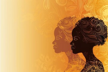 A beautiful juneteenth background illustration.