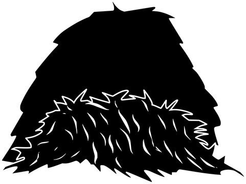 recommend clip art: straw illustration agriculture silhouette nature logo bale icon haystack outline harvest farming farm stack hay yellow black autumn rural shape golden agricultural crop for vector graphic background
