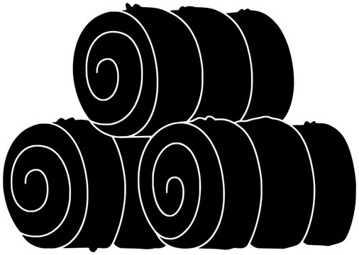 recommend clip art: straw illustration agriculture silhouette nature logo bale icon haystack outline harvest farming farm stack hay yellow black autumn rural shape golden agricultural crop for vector graphic background