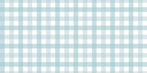 Gingham pattern seamless Plaid repeat in blue Design for print, tartan, gift wrap, textiles, checkered background for tablecloth