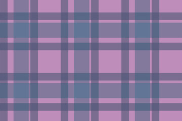 Gingham pattern seamless Plaid repeat in pink Design for print, tartan, gift wrap, textiles, checkered background for tablecloth