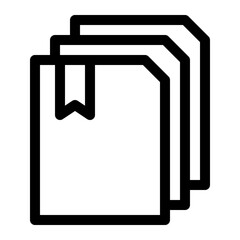 List paper icon