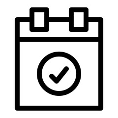 Schedule calendar icon