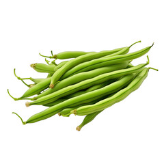 a bunch of green beans SVG isolated on transparent background
