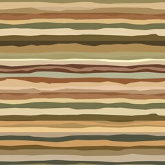 Abstract Earth Tone Stripes Background Design