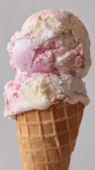 closeup of ice cream cone - 786710071