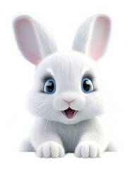 Obraz premium PNG Cute baby rabbit background cartoon animal mammal.
