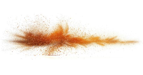 golden gold glitter particles isolated on white background, 