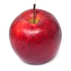Apple red one isolated on white background