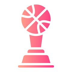 trophy gradient icon