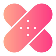 wound care gradient icon
