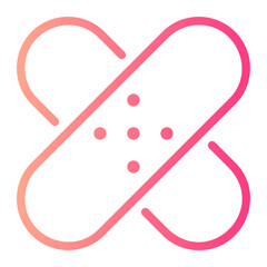 wound care gradient icon