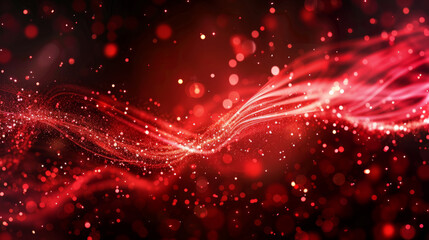 Abstract and modern red glitter flare background