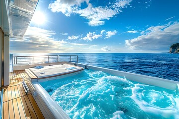 Opulent Cruise Voyage:Immersive Aquatic Splendor and Refined Onboard Comforts