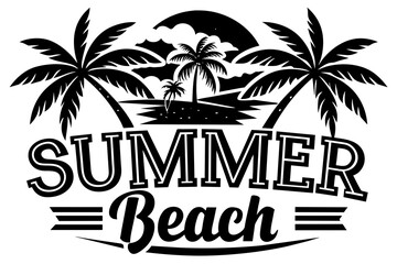 summer-beach--t-shirt-design