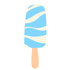 Blue Popsicle Illustration