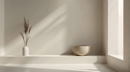 Fototapeta premium Minimalist photography background
