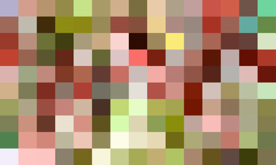 Vector abstract and colorful pixel background