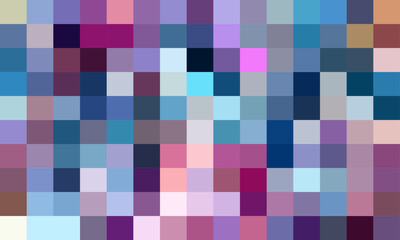 Vector abstract and colorful pixel background