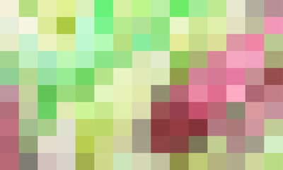 Vector abstract and colorful pixel background