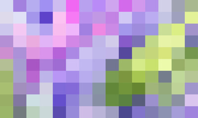 Vector abstract and colorful pixel background