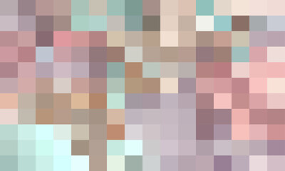 Vector abstract and colorful pixel background