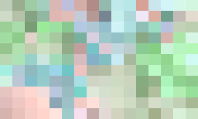 Vector abstract and colorful pixel background