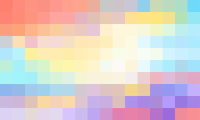 Vector abstract and colorful pixel background