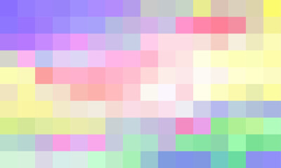 Vector abstract and colorful pixel background