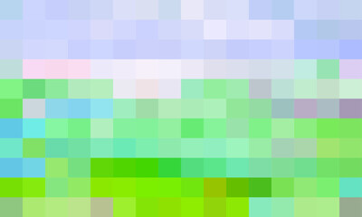 Vector abstract and colorful pixel background