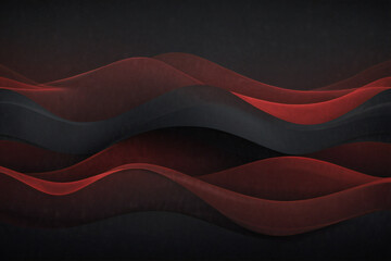 abstract dark red and grey waves background